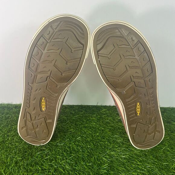 KEEN Coronado Women’s 8.5 Brown Polka Dot Canvas Sneakers Casual Comfort Retro - Picture 7 of 8